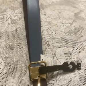 American Apparel 100%leather xsmall belt with gold buckle.